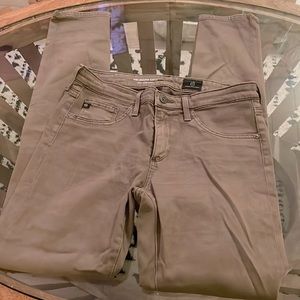 AG - Soft stretch cotton skinny denim styler pants